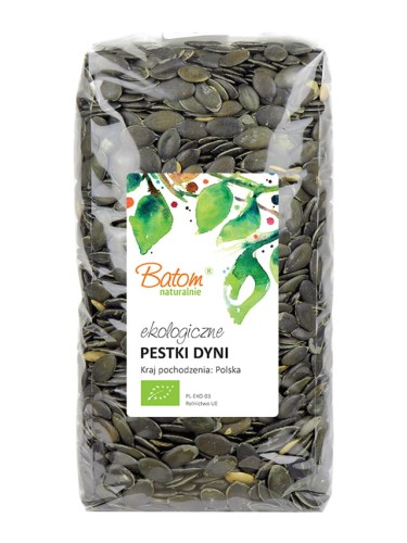 Pestki dyni ciemnozielone BIO 1kg - Batom-977