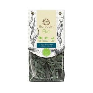 Makaron z pszenicy durum z algami morskimi BIO 250g - Bartolini