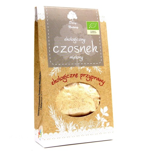 Czosnek mielony BIO 50g – Dary Natury-1034
