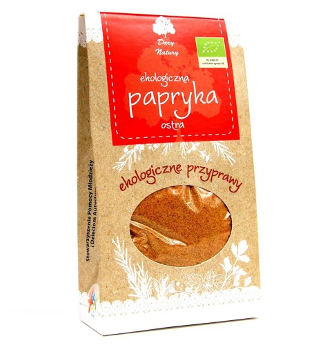 Papryka ostra BIO 90g – Dary Natury-1033
