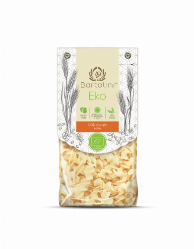 Makaron z pszenicy durum świderki *Fusilloni* BIO 250g - Bartolini-1075