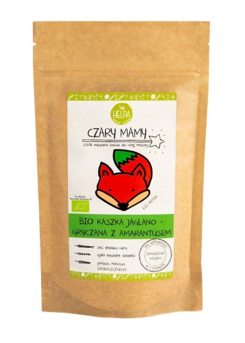 Kaszka CZARY MAMY jaglano - gryczana z amarantusem BIO 200g - HELPA-1095