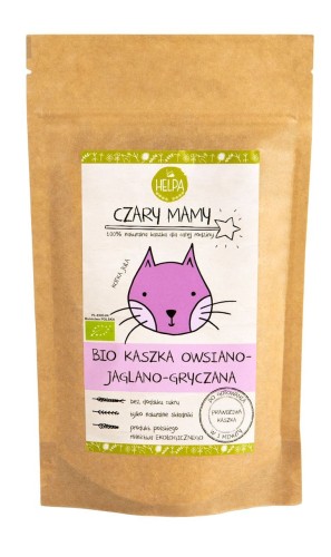 Kaszka CZARY MAMY owsiano - jaglano - gryczana BIO 200g HELPA-1116
