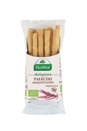 Pałeczki amarantusowe bezglutenowe BIO 50g - EkoWital-1197