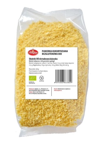 Panierka kukurydziana bezglutenowa BIO 200g – Amylon-1201