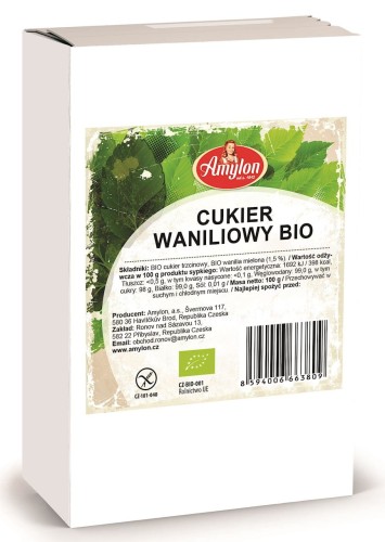 Cukier waniliowy BIO 100g – Amylon-1198