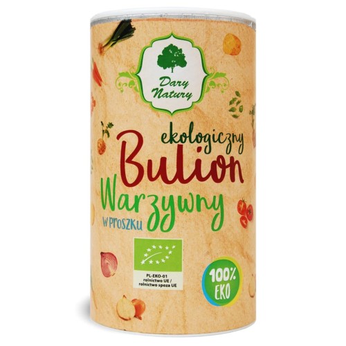 Bulion warzywny w proszku BIO 200g – Dary Natury-1068