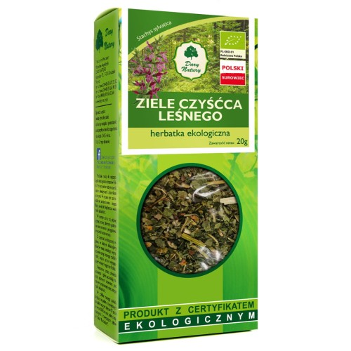 Herbatka ziele czyściec leśny BIO 20g - Dary Natury-1134