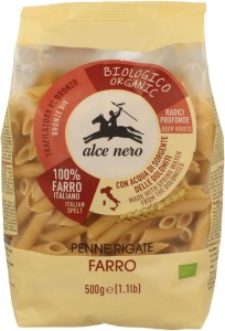 Makaron z płaskurki Penne BIO 500g - Alce Nero
