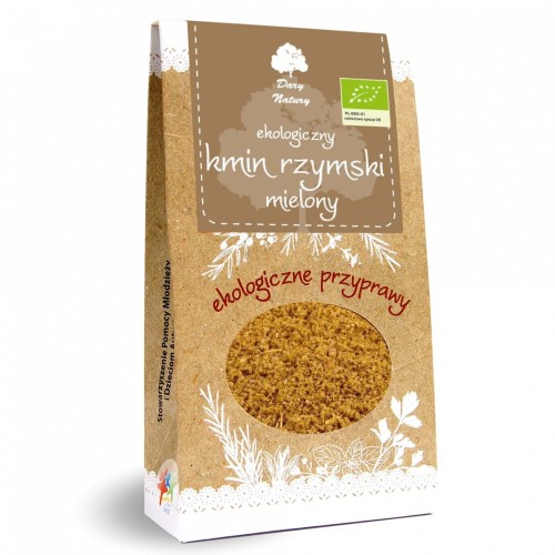 Kmin rzymski mielony BIO przyprawa 30g - Dary Natury-1162