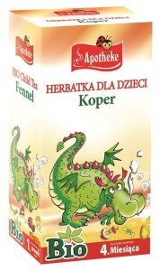 Herbatka dla dzieci Koper BIO (20 x 1,5 g) 30g – Apotheke
