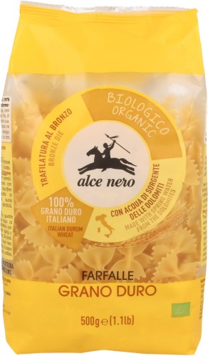 Makaron semolinowy Farfalle BIO 500g - Alce Nero-1235