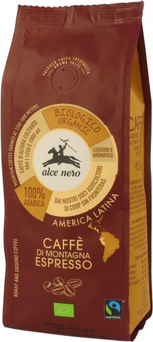 Kawa mielona Arabica 100% Espresso Fair Trade Górska BIO 250g – Alce Nero-1237
