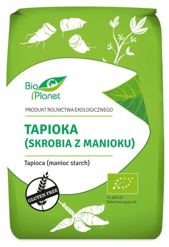 Tapioka (skrobia z manioku) bezglutenowa BIO 800g – Bio Planet-1328