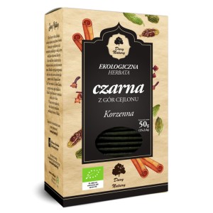 Herbata Czarna Korzenna BIO 25x2g - Dary Natury