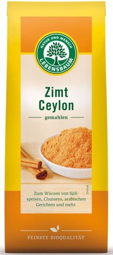 Cynamon Cejloński mielony BIO 50g - Lebensbaum-1300