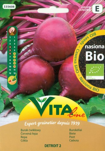 Nasiona buraka ćwikłowego BIO 8g - Vita Line-1371