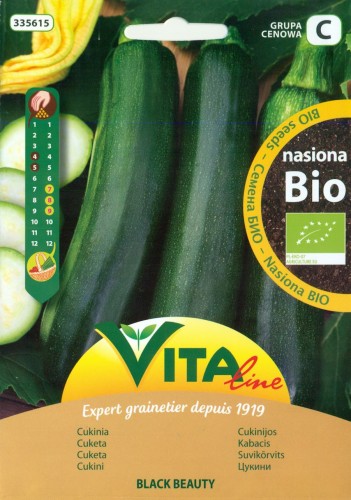 Nasiona cukinii BIO 2g - Vita Line-1387