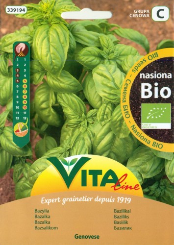 Nasiona bazylii BIO 5g - Vita Line-1370