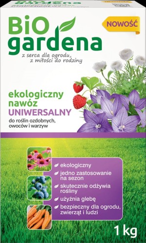 Nawóz uniwersalny BIO 1kg - Bio Gardena-1390
