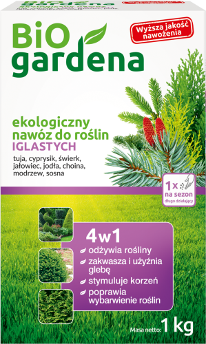 Nawóz do roślin iglastych BIO 1kg - Bio Gardena-1391