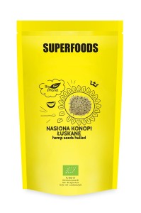 Nasiona konopi łuskane BIO 600g – Bio Planet