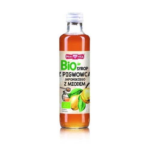 BIO syrop z pigwowca z miodem 250ml - Polska Róża-1419