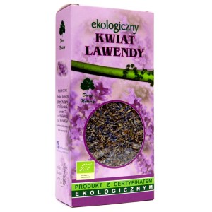 Herbatka z kwiatu lawendy BIO 50g - Dary Natury
