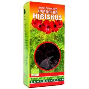 Herbatka kwiat hibiskusa BIO 50g - Dary Natury