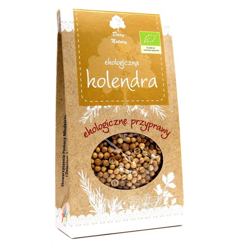 Przyprawa kolendra ziarno BIO 30g - Dary Natury-1432
