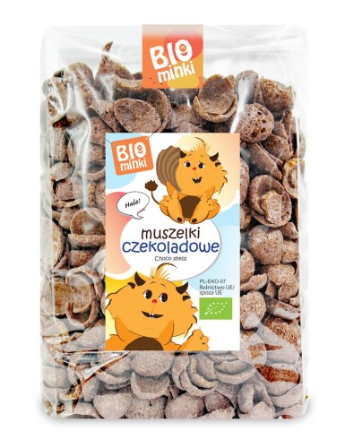 Muszelki czekoladowe BIO 300g - BIOMINKI-1316