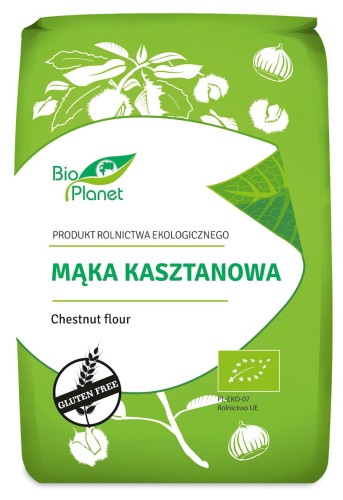 Mąka kasztanowa bezglutenowa BIO 700g - Bio Planet-1454