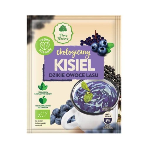 Kisiel Dzikie owoce lasu BIO 30g - Dary Natury-1461