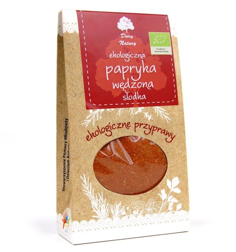 Papryka wędzona słodka BIO 50g - Dary Natury-1467