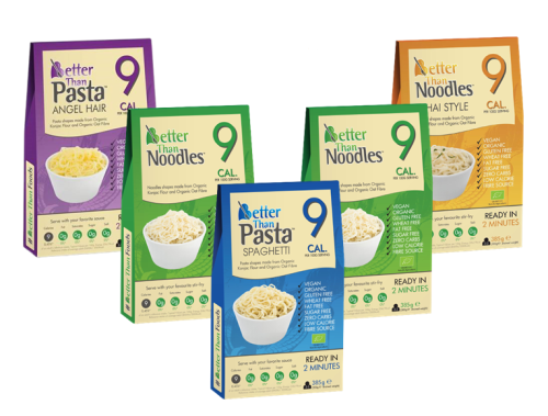Zestaw 5 makaronów konjac bez glutenu BIO 5 x 385g – Better Than Foods-1507