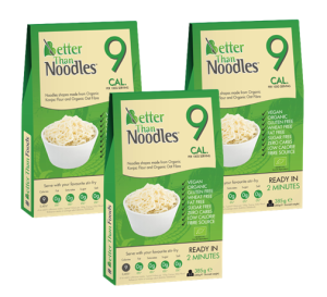Makaron konjac Noodles bezglutenowy BIO 3 x 385g – Better Than Foods