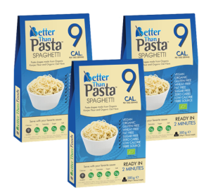 Makaron konjac Spaghetti bezglutenowy BIO 3 x 385g – Better Than Foods