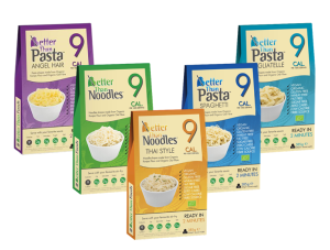 Zestaw 5 makaronów konjac bez glutenu BIO 5 x 385g – Better Than Foods