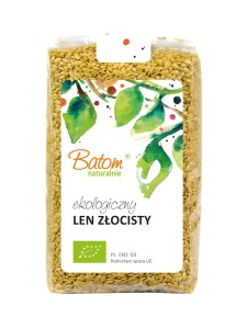 Siemię lniane złote BIO 500g - Batom