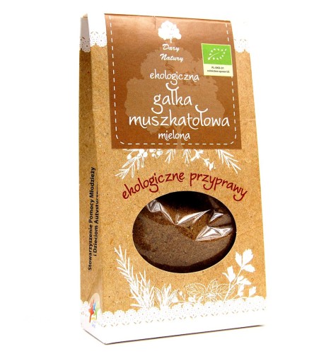Gałka muszkatołowa mielona BIO 30g - Dary Natury-1534