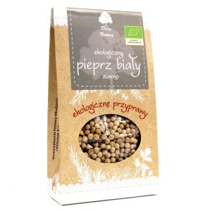 Pieprz biały ziarno BIO 30g - Dary Natury