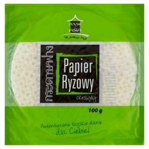 Papier ryżowy okrągły 100 g - House of Asia