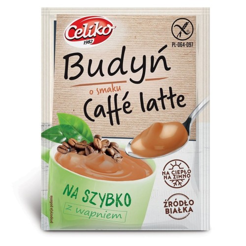 Budyń na szybko Caffe Latte bez glutenu 37g - Celiko-1633
