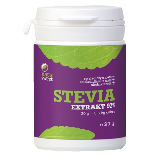 Stewia czysty ekstrakt 97% 20g -  Natusweet-1647