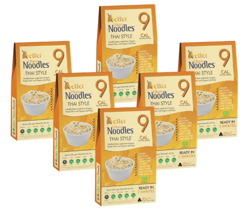 Makaron konjac Thai Style bezglutenowy BIO 6 x 385g – Better Than Foods-1650