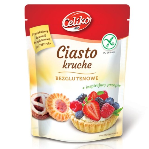 Mieszanka na ciasto kruche bezglutenowe 200g  - Celiko -1669