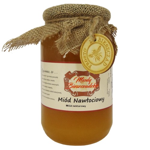 Miód Nawłociowy 1200g - Miody Bieszczadzkie-1699