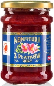 Konfitura z płatków róży 330g - Polska Róża