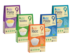 Zestaw 5 makaronów konjac bez glutenu BIO 5 x 385g – Better Than Foods