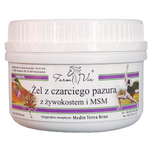 Żel Czarci pazur z żywokostem i MSM 350gl - Farm-Vix